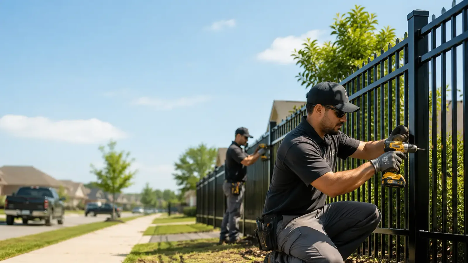 Metal Fence Installation in Clarkston, UT